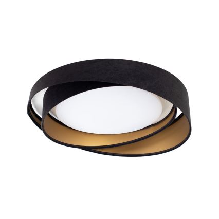LED regulējams griestu gaismeklis SMART GALAXY MODERN LED/24W/230V 3000-6500K Ø 55 cm melns/zelts + tālvadības pults
