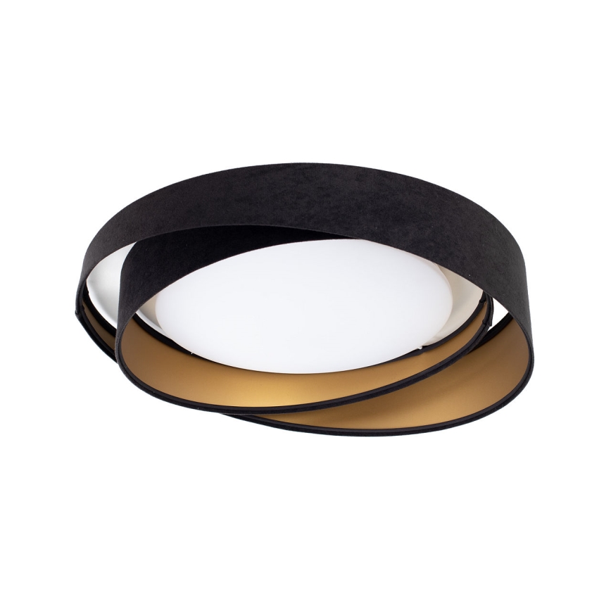 LED regulējams griestu gaismeklis SMART GALAXY MODERN LED/24W/230V 3000-6500K Ø 55 cm melns/zelts + tālvadības pults