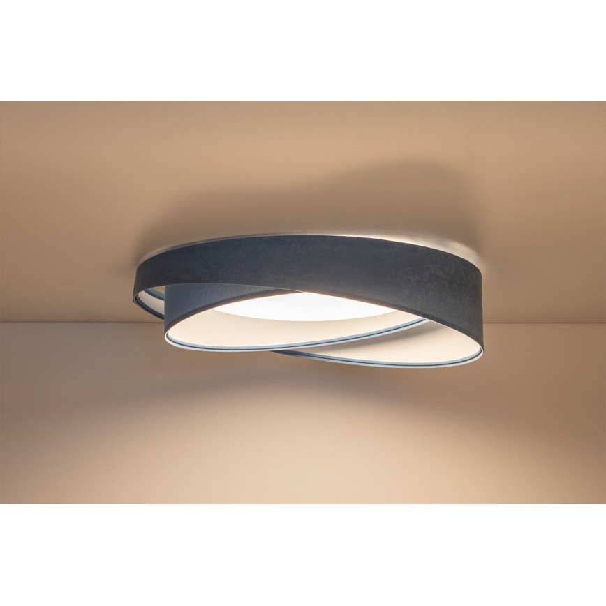 Regulējama LED griestu lampa SMART GALAXY MODERN LED/24W/230V 3000-6500K Ø 55 cm zila + tālvadības pults