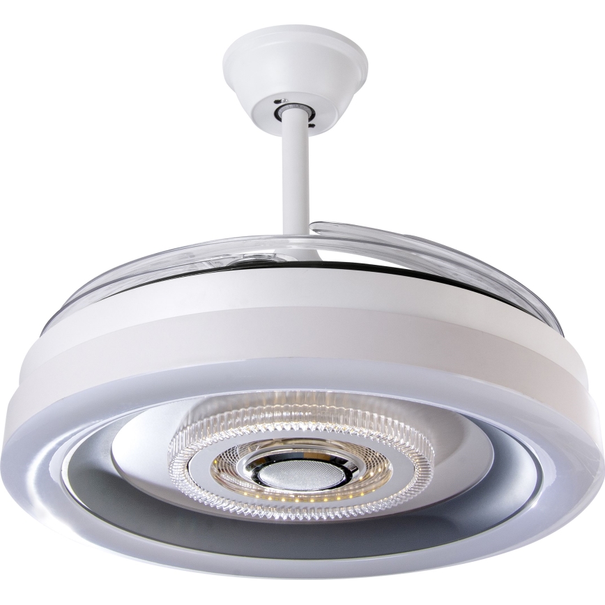 LED Aptumšojama griestu tap LED/60W/230V 3000-6000K d. 50 cm balta + tālvadības pults