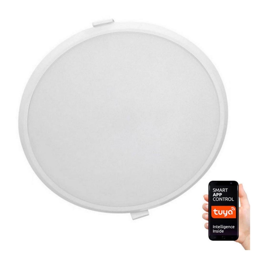 LED Aptumšojams iegremdējams gaismeklis ALGINE LED/22W/230V Wi-Fi Tuya apaļš