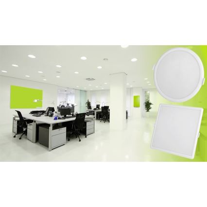 LED Aptumšojams iegremdējams gaismeklis ALGINE LED/22W/230V Wi-Fi Tuya apaļš