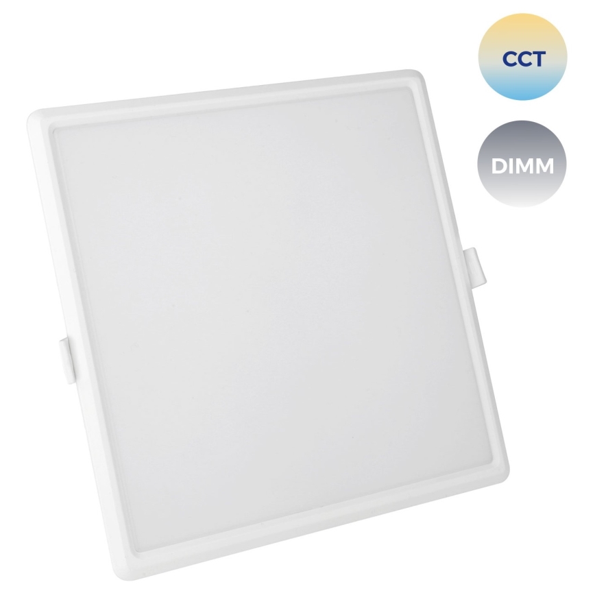 LED Aptumšojams iegremdējams gaismeklis ALGINE LED/22W/230V Wi-Fi Tuya kvadrātveida