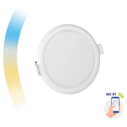 LED Aptumšojams iegremdējams  gaismeklis ALGINE LED/6W/230V Wi-Fi Tuya apaļš