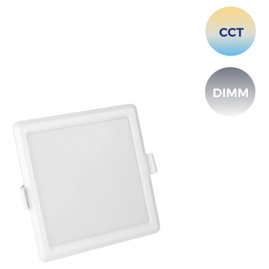 LED Aptumšojams iegremdējams gaismeklis ALGINE LED/6W/230V Wi-Fi Tuya kvadrātveida