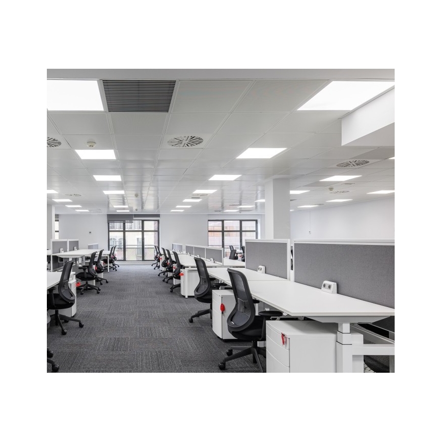 LED Aptumšojams iegremdējams panelis CAPRI LED/25/36/40W/230V 3000/4000/5700K UGR&lt;19 IP44 60x60 cm