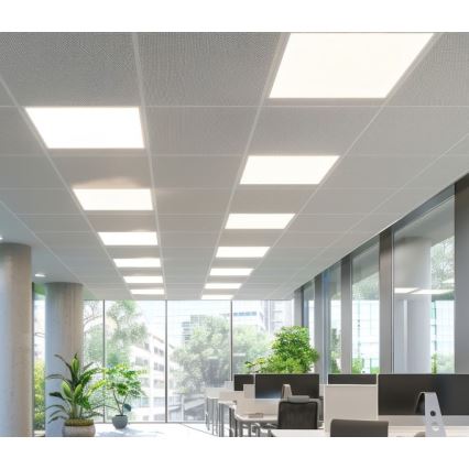 LED Aptumšojams iegremdējams panelis CAPRI LED/25/36/40W/230V 3000/4000/5700K UGR&lt;19 IP44 60x60 cm