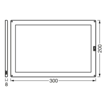 LED Aptumšojams mēbeļu apgaismojums SMART+ UNDERCABINET LED/8W/24/230V 2700-6500K Wi-Fi