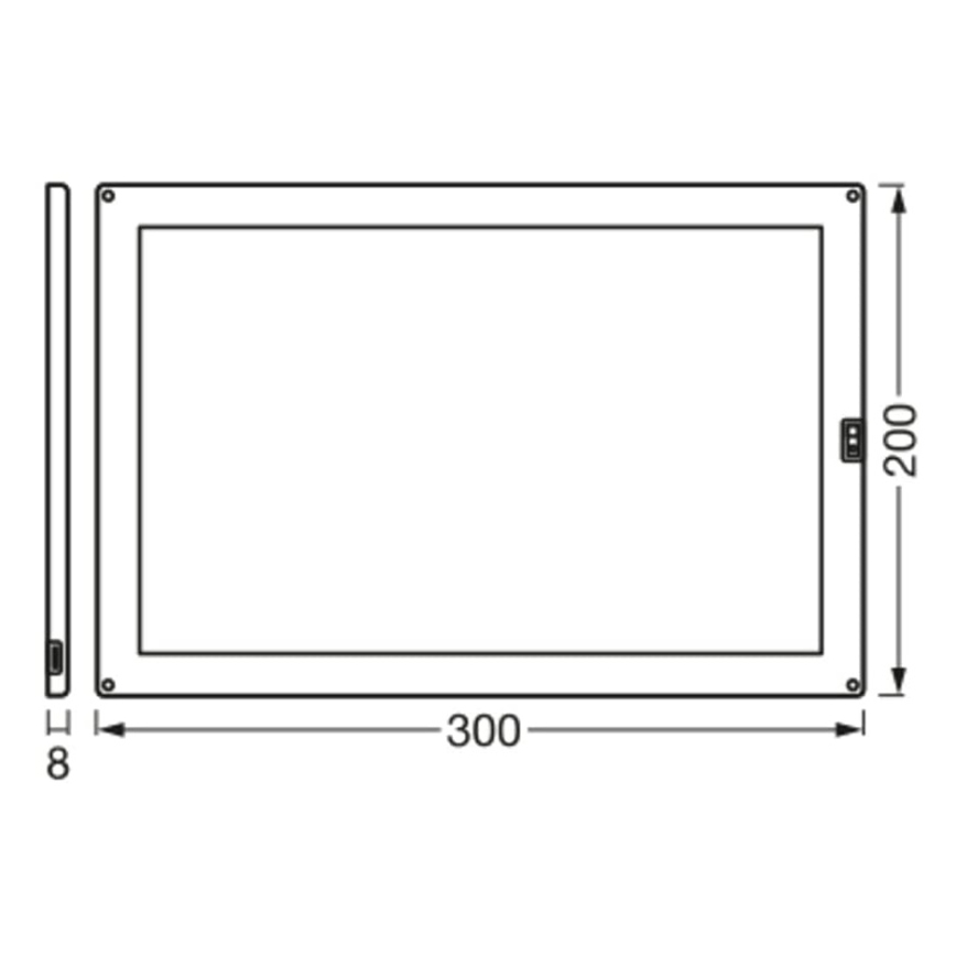 LED Aptumšojams mēbeļu apgaismojums SMART+ UNDERCABINET LED/8W/24/230V 2700-6500K Wi-Fi