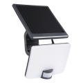 LED Aptumšojams saules enerģijas prožektors ar kustību un krēslas sensoru LED/10W/3000 mAh 4000K IP54