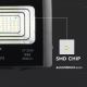 LED Aptumšojams saules enerģijas prožektors LED/12W/3,2V 4000K IP65 + tālvadības pults