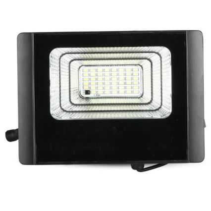 LED Aptumšojams saules enerģijas prožektors LED/12W/3,2V 6000K IP65 5000 mAh + tālvadības pults