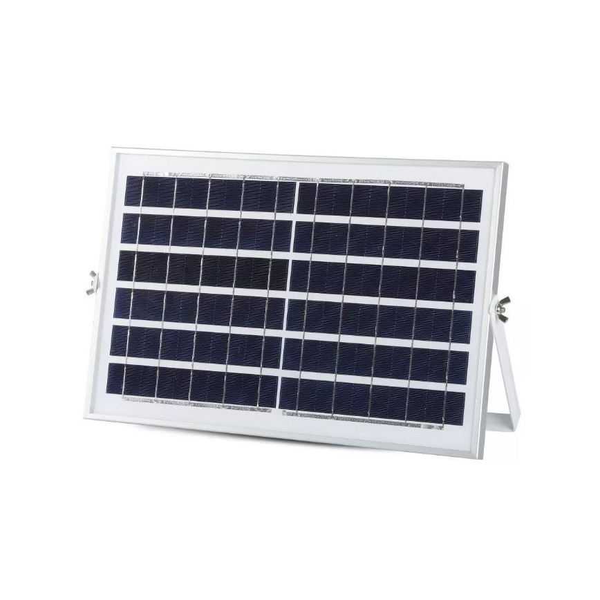 LED Aptumšojams saules enerģijas prožektors LED/12W/3,2V 6000K IP65 5000 mAh + tālvadības pults