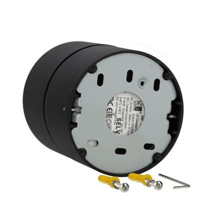 LED Aptumšojams starmetis LAHTI LED/13,5W/230V 3000K CRI 90 melns