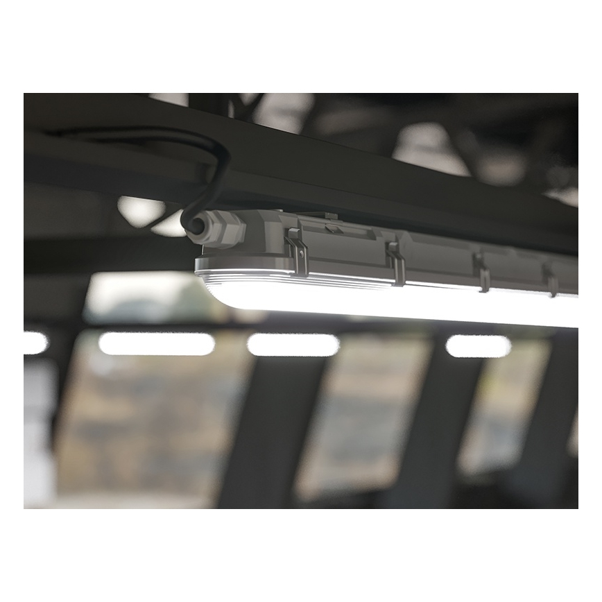 LED aptumšojams tehniskais gaismeklis LED/35/44/53/60W/230V IP66 150 cm