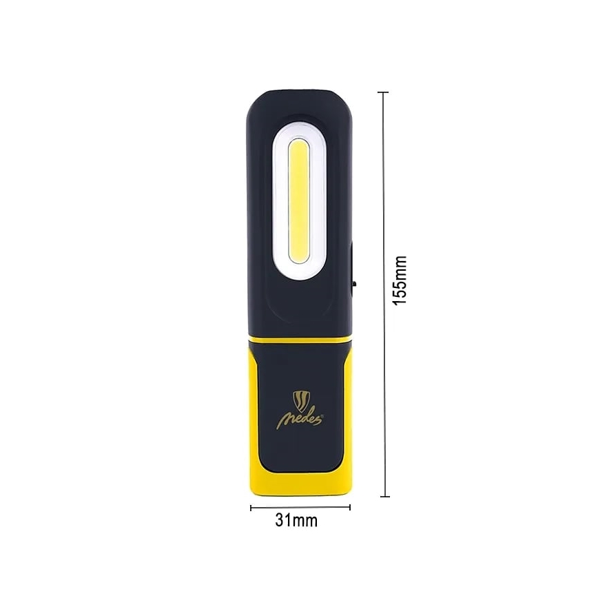 LED Aptumšojams uzlādējams darba lukturītis LED/8W/5V IP44 420 lm 1200 mAh