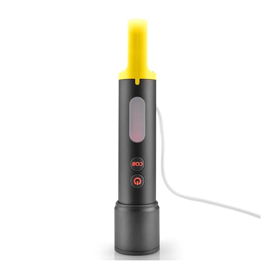 LED Aptumšojams uzlādējams lukturītis LED/10W/5V IPX4 1200 mAh 650 lm