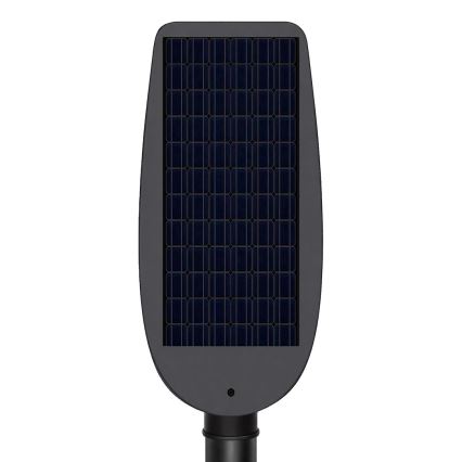 LED saules ielu lampa ar regulējamu spilgtumu un sensoru VENICE LED/100W/3,2V 6000 mAh IP65 melna + tālvadības pults