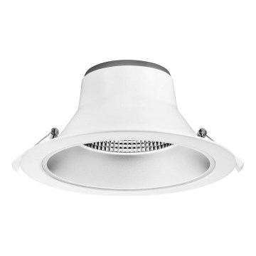 LED ar regulējamu spilgtumu vannas istabas iebūvējamais griestu gaismeklis NYON LED/24/34W/230V 3000/4000/5700K Ø 23,2 cm IP44 balts
