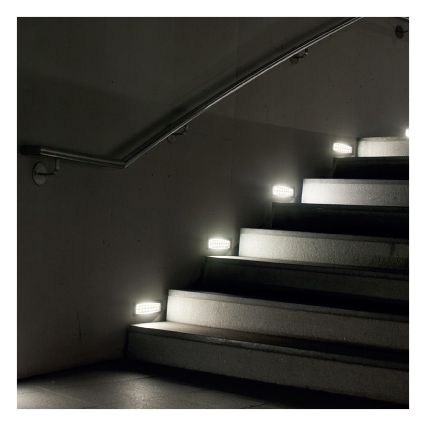 LED āra apgaismojums INDEX 1x12LED/1W/230V IP54