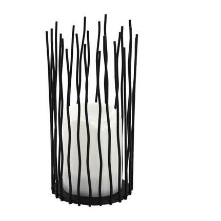 LED Āra dekoratīva lampa NYBORG LED/2xAA 22 cm IP44 silti balta