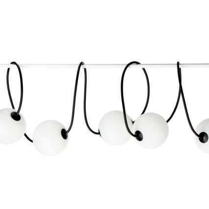 LED Āra dekoratīva virtene 10xLED/0,8W/230V IP67 2500K 7,7 m