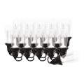 LED āra dekoratīvā virtene 16xLED 8,6m IP44 auksti balta