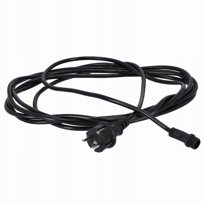 LED āra dekoratīvā virtene 20xE27/1W/230V 11,44 m IP44 melna