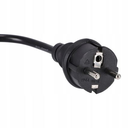 LED āra dekoratīvā virtene 20xE27/1W/230V 11,44 m IP44 melna