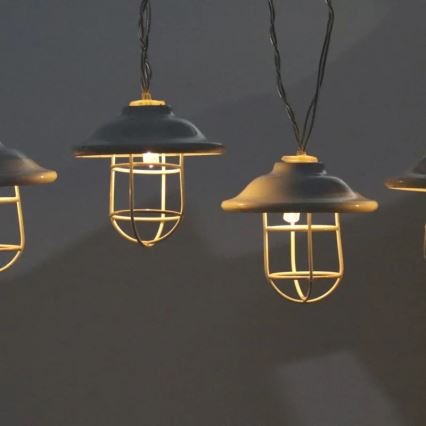 LED Āra dekoratīvs apgaismojums LOFT 10xLED/2xAA