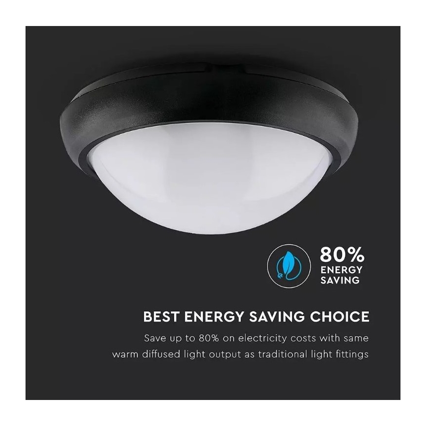 LED Āra griestu gaismeklis LED/12W/230V IP54