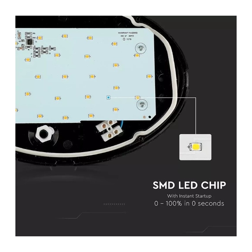 LED Āra griestu gaismeklis LED/12W/230V IP54