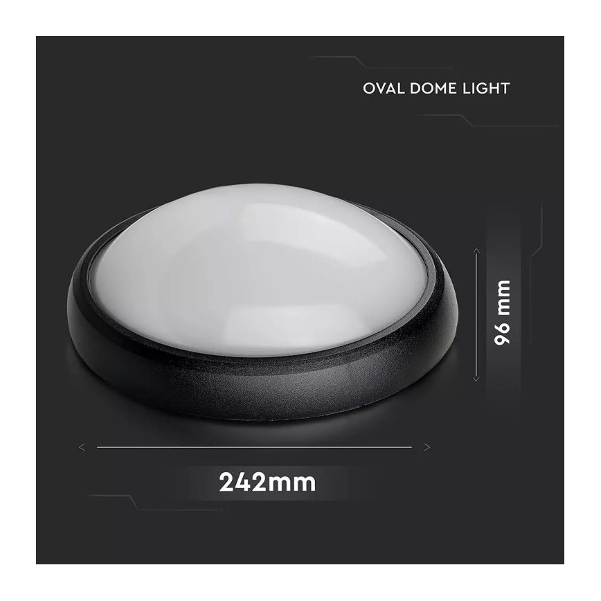 LED Āra griestu gaismeklis LED/12W/230V IP54