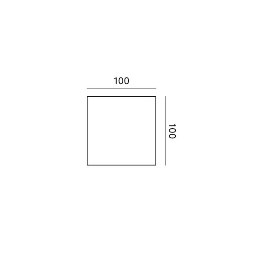 LED Āra griestu gaismeklis RIKO 2xLED/4W/230V melns IP44