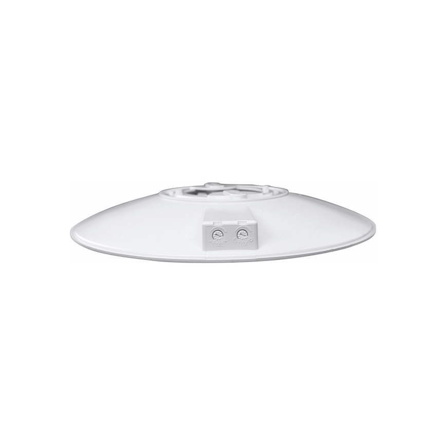 LED āra griestu gaismeklis VISTA ar sensoru, 15 W, 230 V, Ø 26 cm, IP54, balts