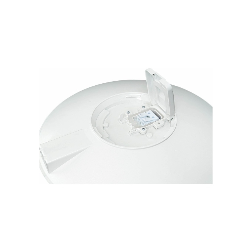 LED āra griestu gaismeklis VISTA ar sensoru, 15 W, 230 V, Ø 26 cm, IP54, balts
