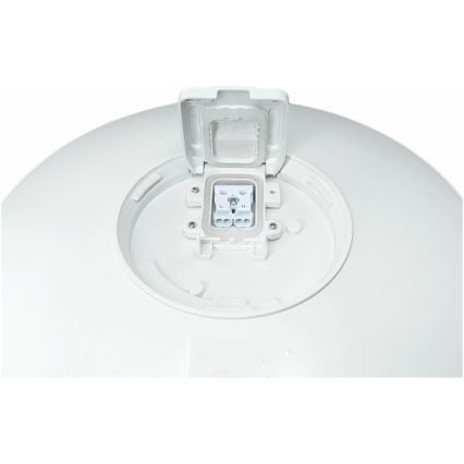 LED āra griestu gaismeklis VISTA ar sensoru, 15 W, 230 V, Ø 26 cm, IP54, balts