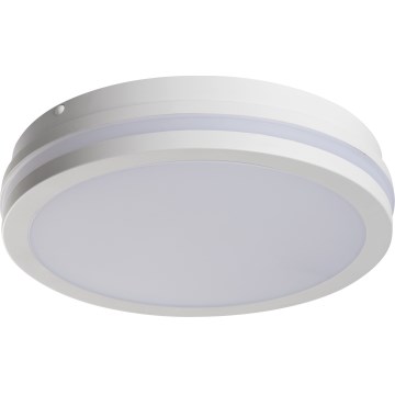 LED Āra griestu lampa ar kustību sensoru BENO LED/24/30W/230V 3000/3500/4000K IP65 balta apaļa