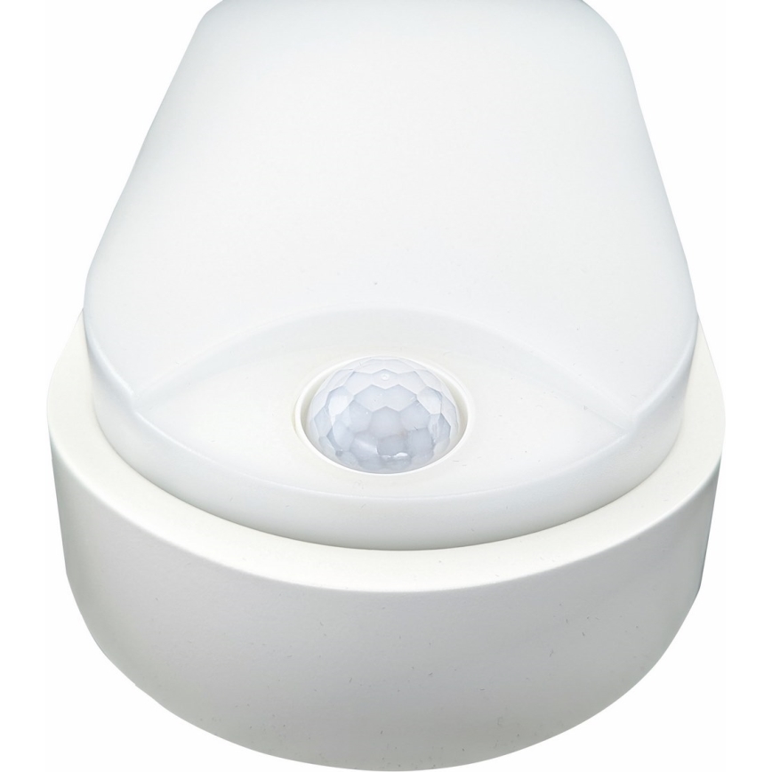 LED Āra griestu lampa ar sensoru LED/14W/230V IP54 balta