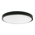 LED Āra griestu lampa ar sensoru LED/18W/230V 4000K IP44 melna