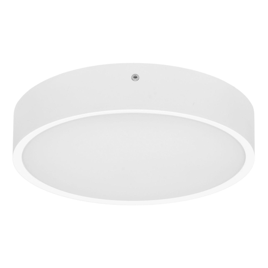 LED Āra griestu lampa ar sensoru MARTIN LED/25W/230V 3000/4000K d. 35 cm IP65 balta