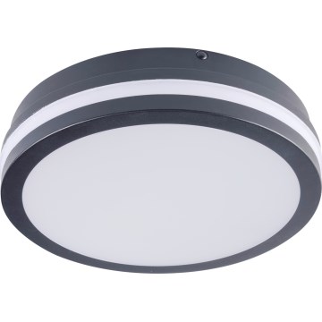 LED Āra griestu lampa BENO LED/12/18W/230V 3000/3500/4000K IP65 antracīta apaļa