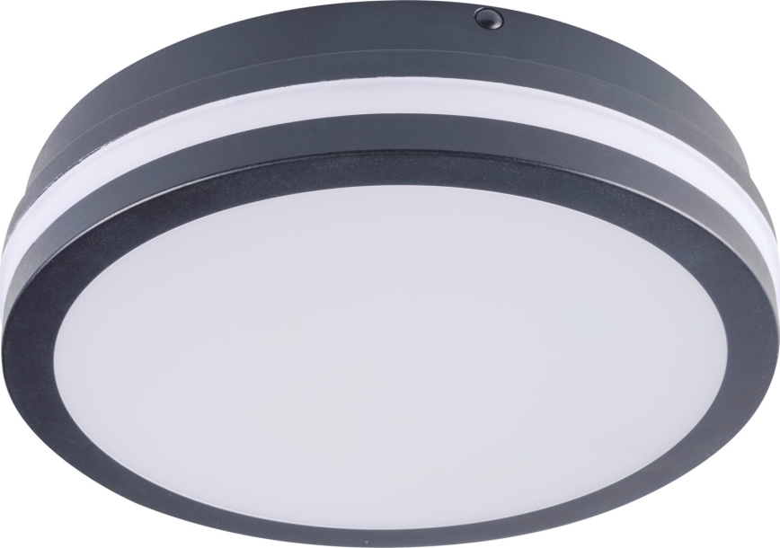 LED Āra griestu lampa BENO LED/12/18W/230V 3000/3500/4000K IP65 antracīta apaļa