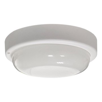 LED Āra griestu lampa LED/15W/230V 4200K d. 15,5 cm IP64 balta