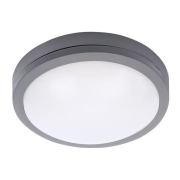 LED Āra griestu lampa SIENA LED/20W/230V IP54 d. 23 cm antracīta