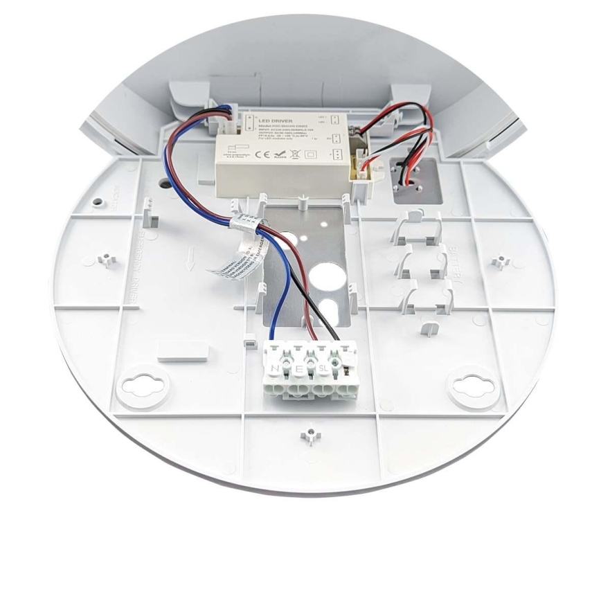 LED Aptumšojama āra griestu lampa STROPY LED/12/15/18/22W/230V 3000/4000/6000K IP65 melna