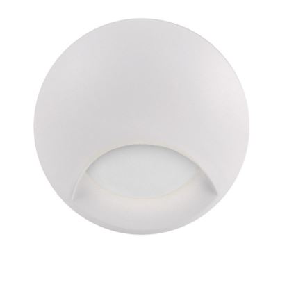 LED Āra iebūvējamais kāpņutelpas gaismeklis Q1 LED/3W/230V IP44