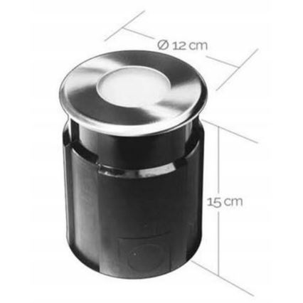 LED Āra iegremdējama lampa EASY CONNECT 1xGU10/4W/230V 3000K IP65 apaļa