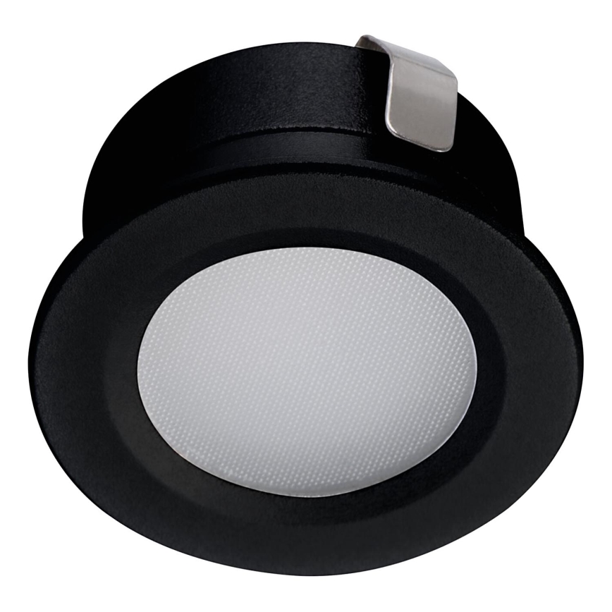 LED Āra iegremdējama lampa IMBER LED/1W/12V 4000K d. 3 cm 30 lm IP65 melna