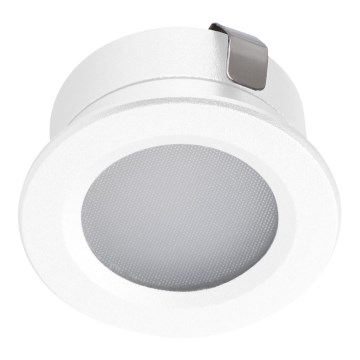 LED Āra iegremdējama lampa IMBER LED/1W/12V 4000K d. 3 cm 40 lm IP65 balta